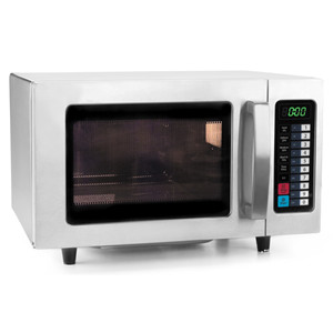 Forno a Microonde Professionale 1000W in Acciaio Inossidabile Modello da Banco - Product Image 1
