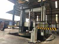 Machine de tournage verticale CNC à double colonne CK52125, fabriquée en Chine, pour le traitement de métaux lourds de haute précision en usine