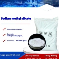 Agent d'étanchéité en poudre de silicate de méthyle de sodium pour la construction de murs en béton Produits chimiques solides en silicone