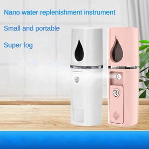 2026 New Arrivals Pocket Mini Usb Portable Skin Care Beauty Nano Ionic Facial <b>Steamer</b> Mist Sprayer for Household - Product Image 2