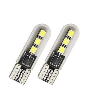 Hyundai Sử dụng LED vô hạn T10 2835 6SMD giải mã giấy phép Tấm Đèn W5W chỉ số ánh sáng màu xanh trắng đỏ tím xe đọc ánh sáng - Product Image 6