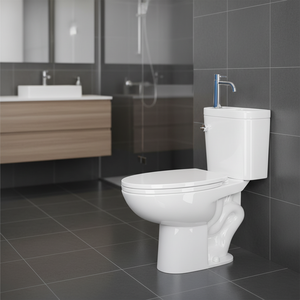 Inodoro combinado <span class=keywords><strong>con</strong></span> <span class=keywords><strong>lavabo</strong></span> de encimera, sistema sifónico, 2 en 1, <span class=keywords><strong>con</strong></span> <span class=keywords><strong>cisterna</strong></span> integrada - Product Image 4