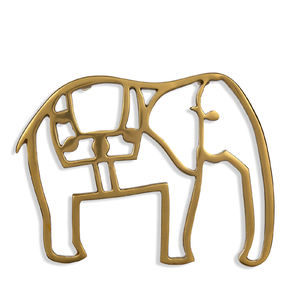 Salvamanteles de Cocina Contemporáneo Ecológico de Aluminio Color Oro Rosa - Product Image 4