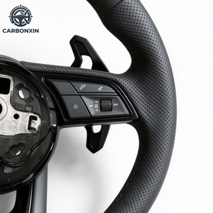 Accesorios para Automóviles Más Vendidos, Volante de Cuero para Audi S6 S7 A4 B8 B9 A5 A6 A7 C7 Q3 Q5 A3 S3 S8 R8 - Product Image 3