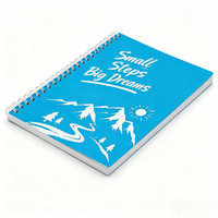 Carnet de planification A5 à spirale, journal quotidien et hebdomadaire personnalisé, impression sur papier écologique