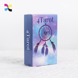 Jeu de cartes de tarot d'affirmation imprimées personnalisées et carte à jouer <span class=keywords><strong>Oracles</strong></span> avec guide pour jouer à <span class=keywords><strong>des</strong></span> jeux - Product Image 2