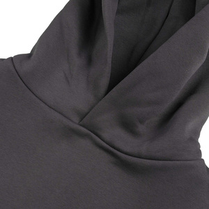Sweat-shirt à capuche en molleton 100% coton de haute qualité pour homme, chemise de course chaude d'automne avec poche, design respirant et coupe-vent - Product Image 3
