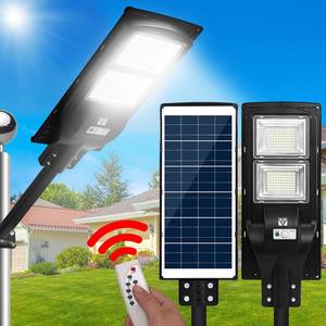 Tutto In su <span class=keywords><strong>lampione</strong></span> illuminazione integrata luci esterne 100W Lamparas Solares Road Led <span class=keywords><strong>lampione</strong></span> solare - Product Image 4