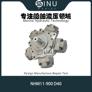 มอเตอร์ไฮดรอลิกแบบลูกสูบ Anchor รุ่น NHM11-900 D40 แกน 40 มม. สำหรับใช้งานทางทะเล - Product Image 1