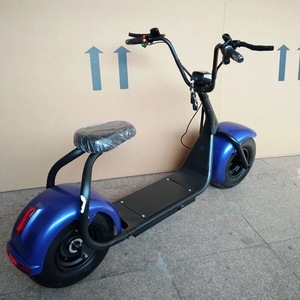 Scooter électrique <span class=keywords><strong>Citycoco</strong></span> à pneus larges de 18 pouces, monoplace, design tendance - Product Image 3