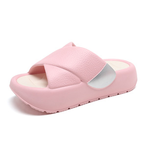 Pansi Women's Casual Slip-on Sandals Black EVA Thick Sole Non-slip Outdoor <b>Beach</b> <b>Shoes</b> - Product Image 5