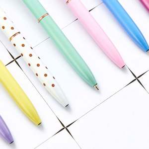 Kawaii Crystal Ballpoint Pen Fashion <b>Girl</b> Heart Shape Large Diamond Metal Custom Logo Promotional Spin Pen <b>School</b> Supplies - Product Image 3