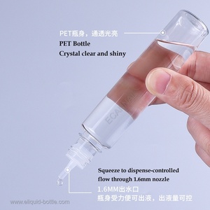 Ecannal <span class=keywords><strong>30</strong></span> <span class=keywords><strong>ml</strong></span> <span class=keywords><strong>30</strong></span> <span class=keywords><strong>ml</strong></span> 1 oz 1 oz Pet nhựa <span class=keywords><strong>E</strong></span> YE thả lỏng khu vực trung tâm dầu có thể ép chai với con phẳng chống vít cap iso8317 - Product Image 2