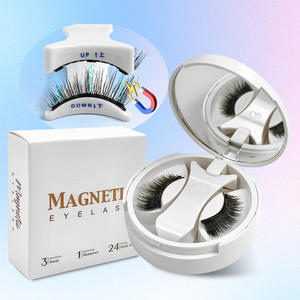 Cils magnétiques légers faits à la main d'aspect naturel avec clip doux et bon <span class=keywords><strong>prix</strong></span> Nouveaux cils magnétiques - Product Image 3