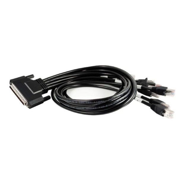 SCSI 68pin Male to 8 Ports RJ45 Female Router Cable Scsi Rj45 Adapter Cable