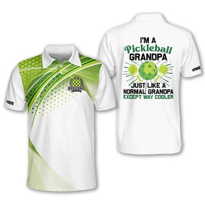Uniformes Deportivos, Camiseta Polo Unisex para Pickleball, Venta al por Mayor, OEM, Mejor Calidad, Diseño Personalizado, Impreso, Secado Rápido, Transpirable - Product Image 4