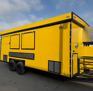 Full Kitchen Food Trailer for Snack Food Mobile Pizza & Coffee Van Ice Cream Truck USA Restaurant Trailer - Product Image 2