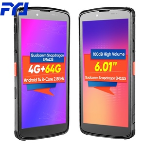 Ổn Định Fyj F9832 Ngành Công Nghiệp Máy Tính Bảng Android 14 Cầm Tay 6 Inch Gồ Ghề 1D 2D Mã Vạch Quét Di Động 4 + 64GB Wifi6 Sẵn Sàng Không Thấm Nước PDA - Product Image 1