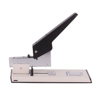 Agrafeuse manuelle en métal robuste pour papeterie de bureau, 210 feuilles