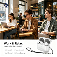 Écouteurs sans fil intra-auriculaires TWS portables avec mise en marche automatique et appairage pour le divertissement quotidien