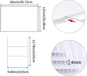 Insegna da Giardino in Plastica Stampata Personalizzabile ad Alta Resistenza con Supporto a H per Agenzie Immobiliari - Product Image 4