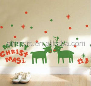 Copo de nieve creativo Santa Claus árbol de Navidad atmósfera ventana vidrio <span class=keywords><strong>adhesivo</strong></span> autoadhesivo pegatinas de reciclaje <span class=keywords><strong>para</strong></span> decoración de fiesta - Product Image 5