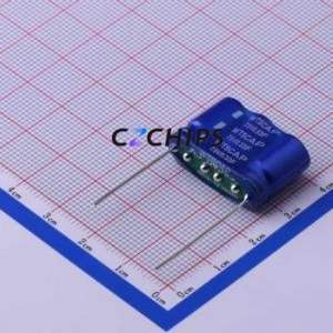 Supercondensador WTGR7V50F33Z-082413L, Componente de Montaje en Orificio (THT), P=20mm, Capacitor 0.33F -20%~+80% 7.5V 20uA@24hrs - Product Image 1