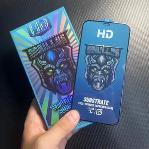 Verre trempé pour iPhone 17 16 15 14 <span class=keywords><strong>Pro</strong></span> Max Samsung, dureté 9H, 0,33 mm, anti-rayures, anti-bulles, couverture intégrale, verre de confidentialité - Product Image 2