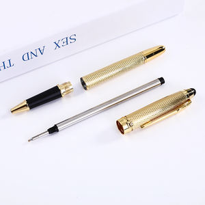 Penna a sfera in rame con Gel di metallo personalizzato in fabbrica regalo per ufficio uomo d'affari - Product Image 6