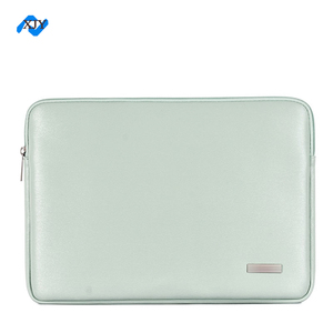 Étui de transport pour ordinateur portable d'affaires-Sac pour ordinateur portable de 13 pouces étanche antichoc vert clair avec amplement d'espace de rangement uniquement - Product Image 1