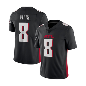 Groothandel Atlanta 9 Michael Penix Jr. voetbaltenue 7 Bijan Robinson 6 Younghoe Koo 5 Drake London geborduurde shirts - Product Image 6