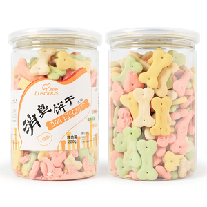 OEM ODM Pet Treats And Food Manufacturer Crunchy Four Colors Biscuit Pet Cat <strong>Dog</strong> Snacks
