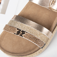 Nouvelle arrivée à la mode en plein air intérieur Eva doux diapositives pantoufles loisirs plat sandale 4cm talons dames décontracté femmes chaussures de mode