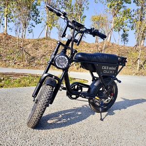 OUXI Nouveau Vélo Électrique Léger et Abordable 16 Pouces, Batterie Importée 48V, Vélo Électrique Portable, Trottinettes Électriques Rétro - Product Image 3