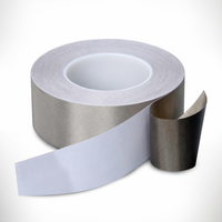 Ruban de blindage conducteur en acrylique ultra-mince 0,1 mm 0,12 mm, placage nickel-cuivre, pour mise à la terre des smartphones et tablettes, masquage EMI