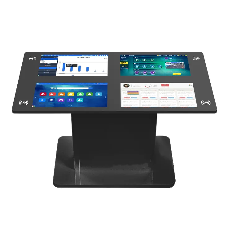 Pantalla táctil interactiva LCD, mesa Digital inteligente para publicidad, tv con sistema wins o android
