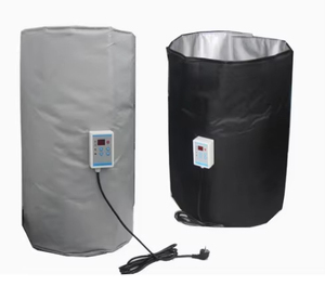 Couverture chauffante thermique haute performance réglable pour fûts de 1000 L, isolante pour IBC, moderne, carrée, certifiée Energy Star, pour l'extérieur - Product Image 2