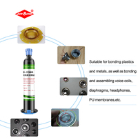 Lem Resin UV untuk Perekat Diafragma Voice Coil Earphone, Daya Rekat Tinggi, Rendah Bau, Cepat Kering, Lem Satu Komponen