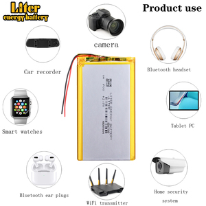 Batería de Iones de Litio Polímero de 3.7V 4800mAH 5067100, Adecuada para Tablets de 7, 8 y 9 Pulgadas - Product Image 5