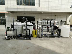 เครื่องกรองน้ำระบบ Reverse Osmosis ระดับอุตสาหกรรม พร้อมปั๊ม PLC 10000 ลิตร/ชั่วโมง ระบบกรองน้ำบริสุทธิ์สำหรับการผลิตเครื่องดื่ม - Product Image 4