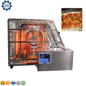Machine à barbecue à prix abordable pour la préparation de kebabs de poulet, gril barbecue - Product Image 6