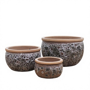 กระถางเซรามิกเคลือบเงาขายดีจากโรงงานเวียดนาม เหมาะสำหรับตกแต่งสวน - Product Image 1