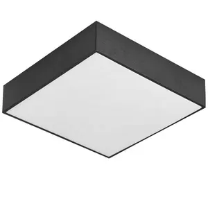 18 Вт черный квадратный cct сменная Светодиодная панель светодиодный потолочный светильник
