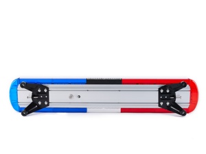 Nhà Máy Bán buôn DC12-24V Màu Đỏ màu xanh đèn khẩn cấp <span class=keywords><strong>LED</strong></span> Roof Mount cảnh báo nhấp nháy xe cứu thương thanh ánh sáng với còi báo động sừng - Product Image 5