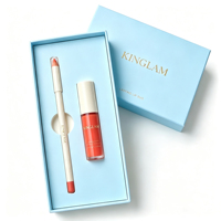 Boîte cadeau cosmétique personnalisée, emballage pour gloss et rouge à lèvres, emballage de produits de beauté de luxe, boîte en papier rigide, fabricant OEM