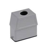 WZUMER 1100104105010 Capots d'entrée supérieure Levier de verrouillage simple Série H10A Connecteur robuste Boîtier métallique
