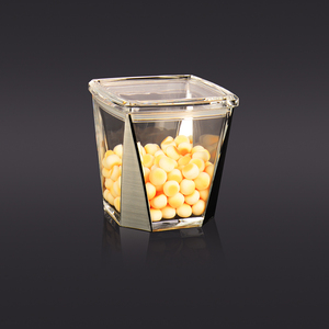 Bulk Eco Acryl Afdichtbare Voorraadpotten met Afsluitdeksel voor Keukenvoedsel, Snacks, Granen, Gedroogd Fruit, Suiker - Gecertificeerd Veilig - Product Image 6