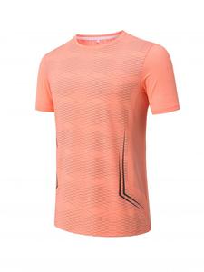 Sıcak Satış Özel Logo Baskılı Nefes Alabilen Hafif Erkek Kas Geliştirme Atletik Hızlı Kuruyan Spor Salonu Tişörtleri - Product Image 3
