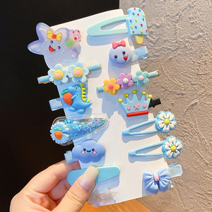 Wowei coloré fleur Fruits arc-en-ciel Barrettes enfant en bas âge bonbons Fruits pince à cheveux accessoires épingle à cheveux ensemble <span class=keywords><strong>pour</strong></span> enfants coiffures - Product Image 4