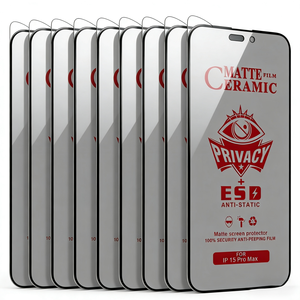 Protection d'écran en verre trempé mat anti-espion anti-choc anti-rayures pour TCL 20/40 SE/30 SE/40 NXTPAPER/<span class=keywords><strong>20XE</strong></span> (9H) - Product Image 6